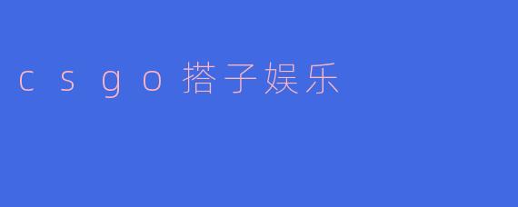 CSGO搭子娱乐,欢乐多多