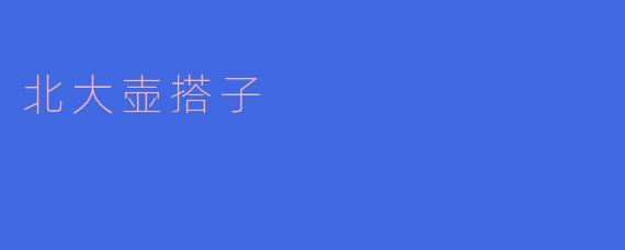 北大壶搭子
