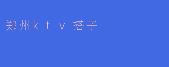 郑州ktv搭子