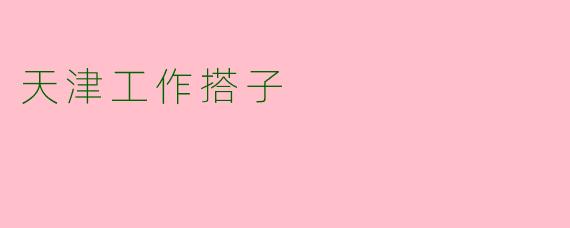 天津工作搭子