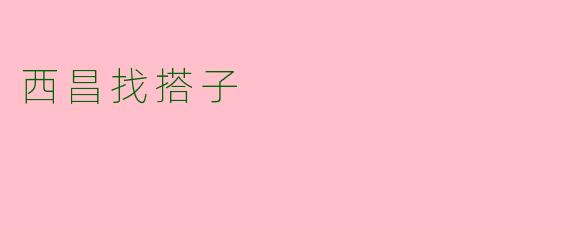 西昌找搭子