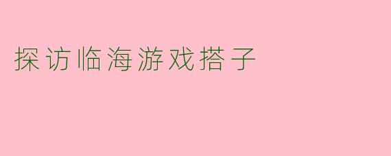 探访临海游戏搭子
