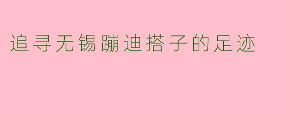 追寻无锡蹦迪搭子的足迹
