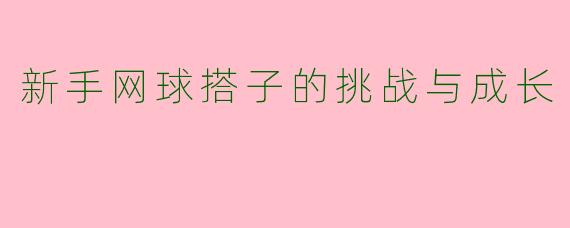 新手网球搭子的挑战与成长