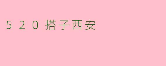 520搭子西安