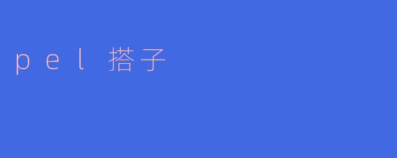 pel搭子
