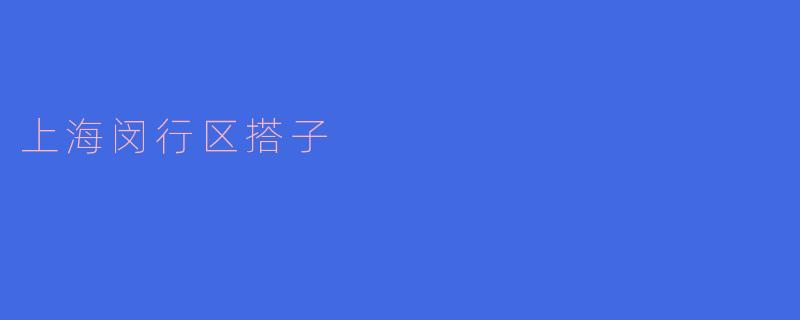 上海搭子是什么意思?