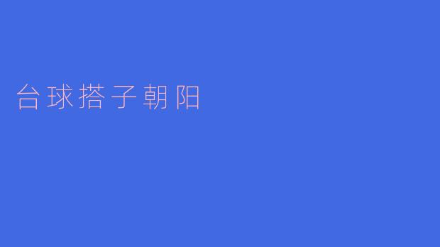 台球搭子朝阳