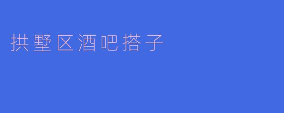 拱墅区酒吧搭子