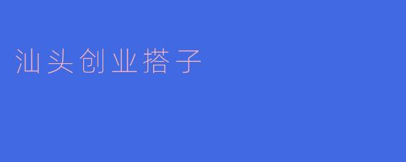 汕头创业搭子是什么意思?