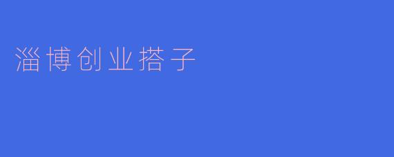 什么是淄博创业搭子?