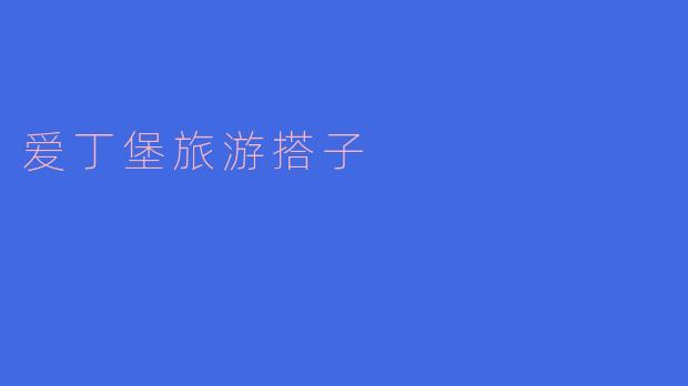 爱丁堡旅游搭子