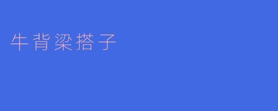 牛背梁搭子——勇敢者的挑战