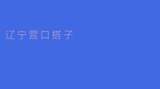 辽宁营口搭子——传统技艺的传承与创新