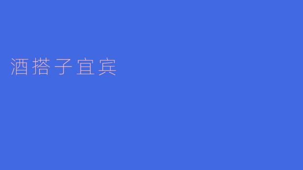 酒搭子宜宾是什么意思?