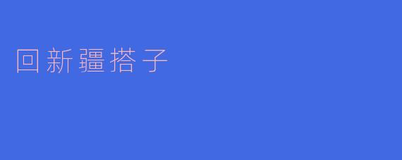 回新疆搭子