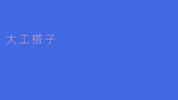 大工搭子