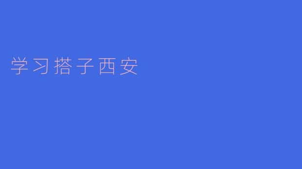 学习搭子西安