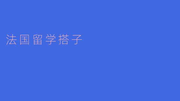 ** 在法国留学,怎样才能找到合适的搭子一起生活和学习呢?**