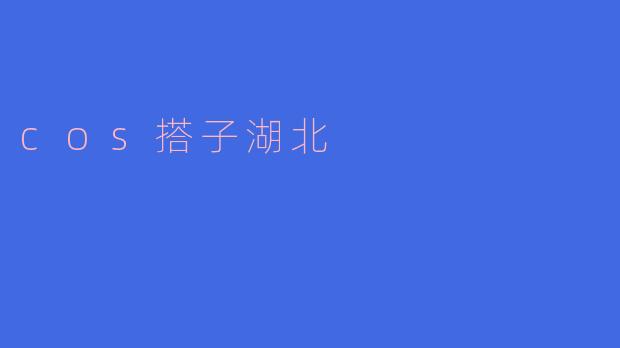 cos搭子湖北
