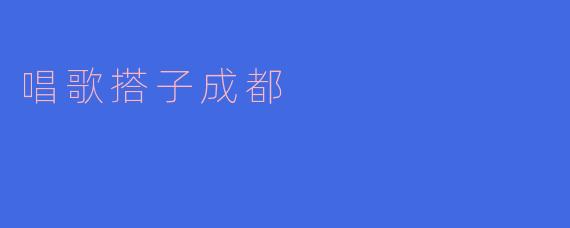 唱歌搭子成都:音乐与友谊交织的城市