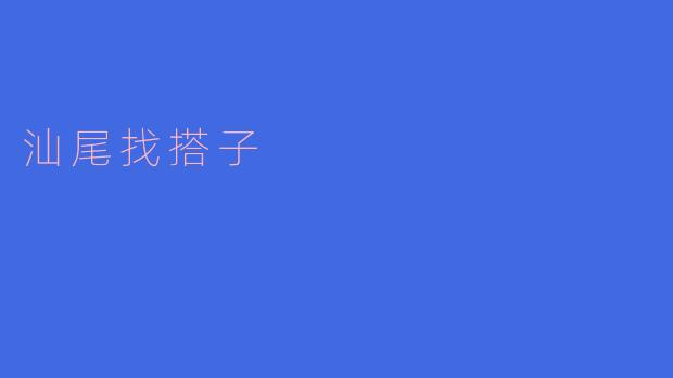 汕尾有哪些地方适合找搭子一起游玩?