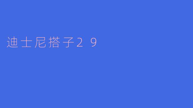 迪士尼搭子29