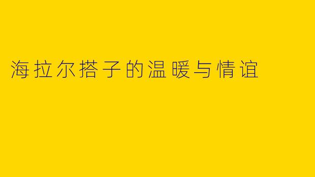 海拉尔搭子的温暖与情谊
