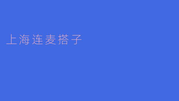 ### 上海连麦搭子的魅力与发展