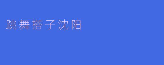 沈阳的舞动新风潮——探寻“跳舞搭子”
