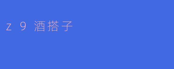 探索“Z9酒搭子”的社交魅力