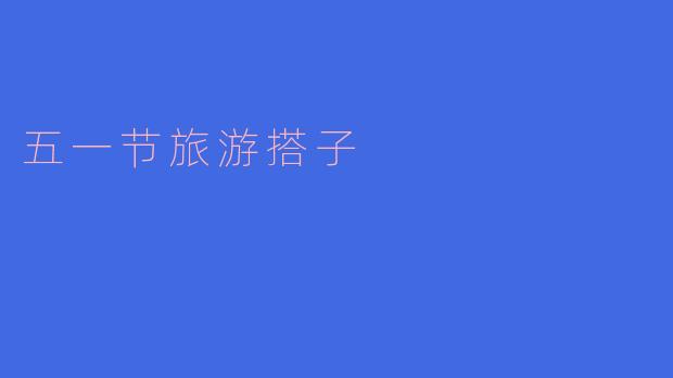 五一节旅游搭子