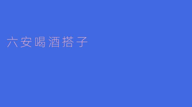 六安喝酒搭子