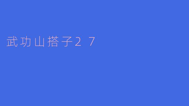 武功山搭子27