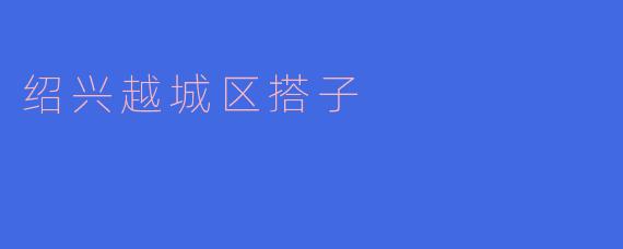 绍兴越城区的搭子文化是什么？****