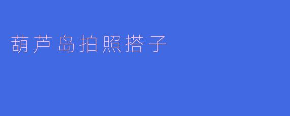 葫芦岛拍照搭子