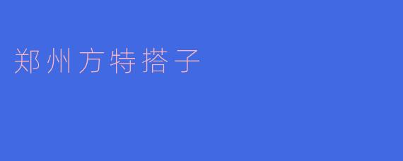 郑州方特搭子