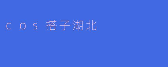 cos搭子湖北是什么？****