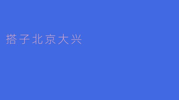 搭子北京大兴