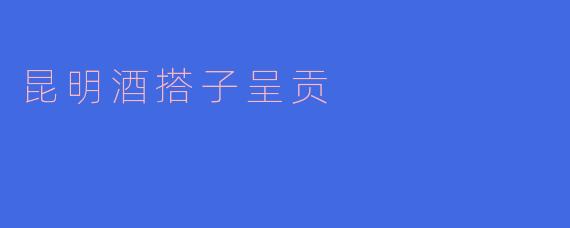 昆明酒搭子呈贡