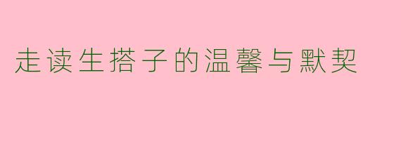 走读生搭子的温馨与默契