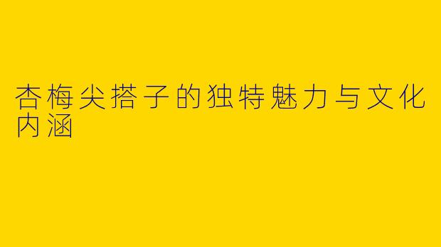 杏梅尖搭子的独特魅力与文化内涵