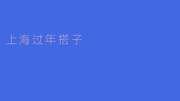 ### 上海过年搭子：一起过年，温暖不孤单