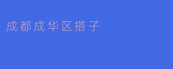 ### 探索成华区“搭子”文化:城市生活的新趋势