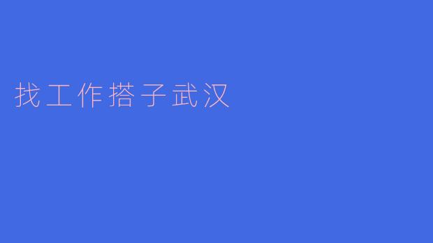 在武汉,找工作搭子的全新体验