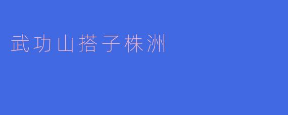 探索武功山:搭子株洲的绝美之旅