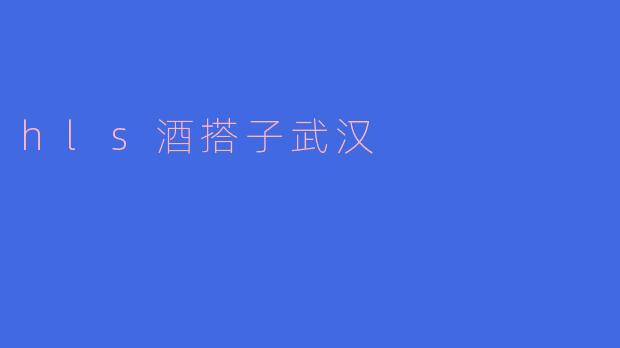### 探索HLS酒搭子：武汉夜生活的新风尚