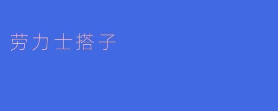 ### 劳力士搭子的魅力与意义