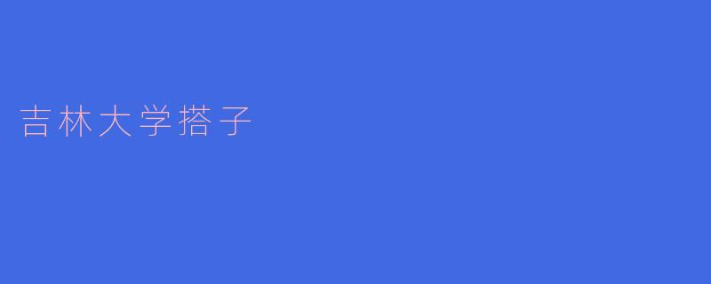 吉林大学“搭子”现象:一种新型社交方式的兴起