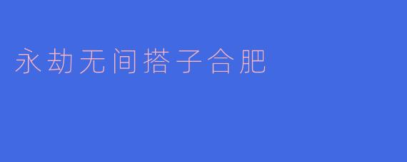 永劫无间搭子合肥